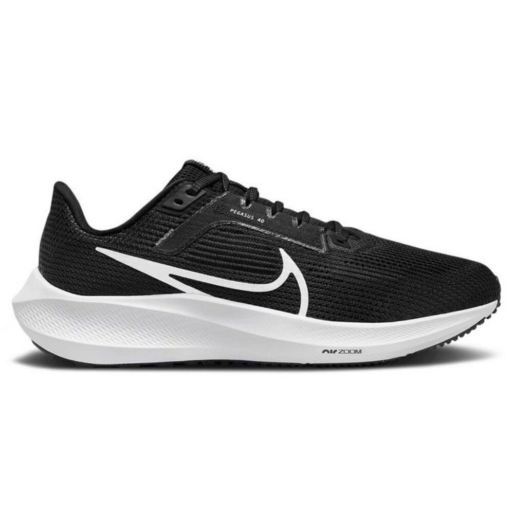 Nike Women's Air Zoom Pegasus 40 'Black White' FN7991-001 WIDE Size 8
